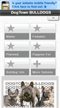 Mobile Screenshot of dogtownbulldogs.com